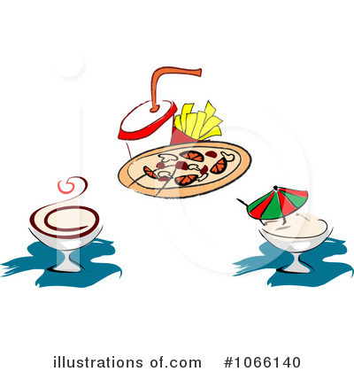 Royalty-Free (RF) Food Clipart Illustration by Vector Tradition SM - Stock Sample #1066140
