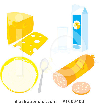 Royalty-Free (RF) Food Clipart Illustration by Alex Bannykh - Stock Sample #1066403