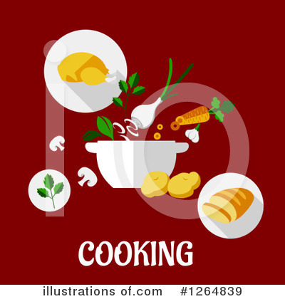 Royalty-Free (RF) Food Clipart Illustration by Vector Tradition SM - Stock Sample #1264839