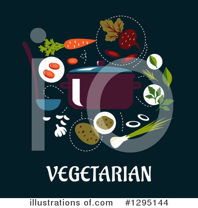 Royalty-Free (RF) Food Clipart Illustration by Vector Tradition SM - Stock Sample #1295144