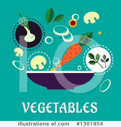 Royalty-Free (RF) Food Clipart Illustration by Vector Tradition SM - Stock Sample #1301954