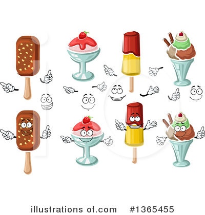 Royalty-Free (RF) Food Clipart Illustration by Vector Tradition SM - Stock Sample #1365455