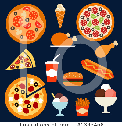 Royalty-Free (RF) Food Clipart Illustration by Vector Tradition SM - Stock Sample #1365458