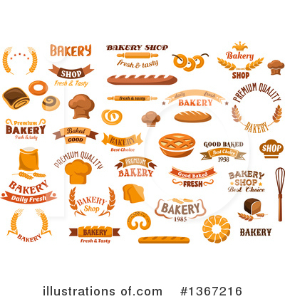 Royalty-Free (RF) Food Clipart Illustration by Vector Tradition SM - Stock Sample #1367216