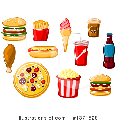 Royalty-Free (RF) Food Clipart Illustration by Vector Tradition SM - Stock Sample #1371528
