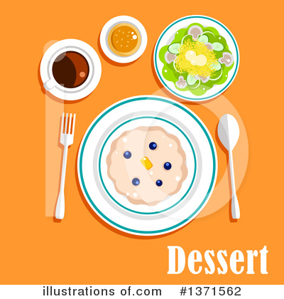 Royalty-Free (RF) Food Clipart Illustration by Vector Tradition SM - Stock Sample #1371562