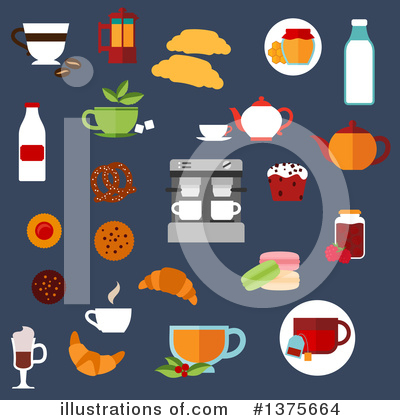Breakfast Clipart #1375664 by Vector Tradition SM