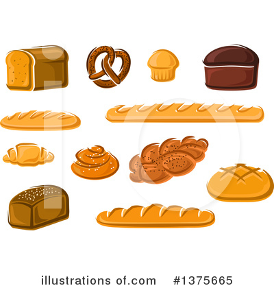 Royalty-Free (RF) Food Clipart Illustration by Vector Tradition SM - Stock Sample #1375665