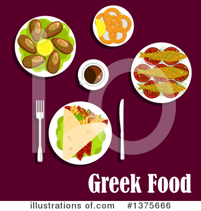 Royalty-Free (RF) Food Clipart Illustration by Vector Tradition SM - Stock Sample #1375666