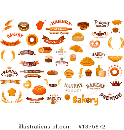 Royalty-Free (RF) Food Clipart Illustration by Vector Tradition SM - Stock Sample #1375672