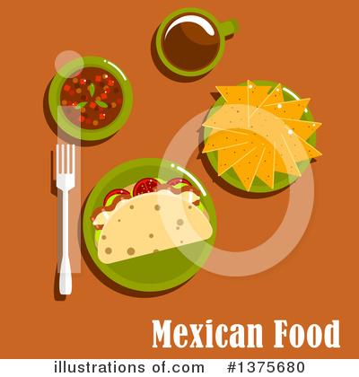 Royalty-Free (RF) Food Clipart Illustration by Vector Tradition SM - Stock Sample #1375680