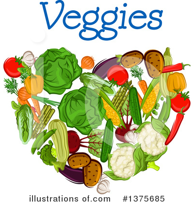 Royalty-Free (RF) Food Clipart Illustration by Vector Tradition SM - Stock Sample #1375685