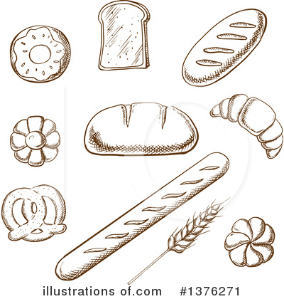 Royalty-Free (RF) Food Clipart Illustration by Vector Tradition SM - Stock Sample #1376271