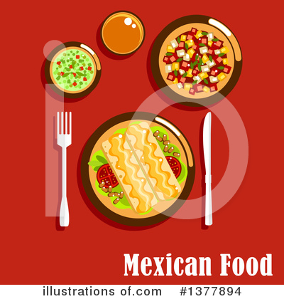 Royalty-Free (RF) Food Clipart Illustration by Vector Tradition SM - Stock Sample #1377894