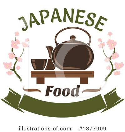Tea Set Clipart #1377909 by Vector Tradition SM