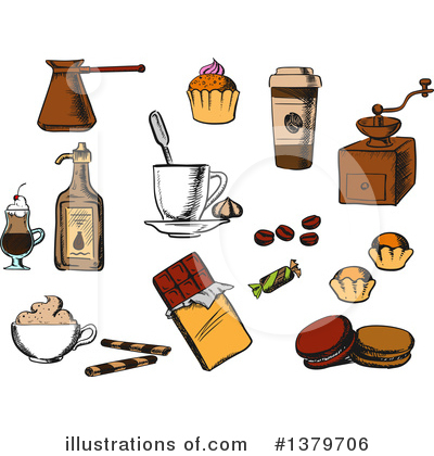 Royalty-Free (RF) Food Clipart Illustration by Vector Tradition SM - Stock Sample #1379706