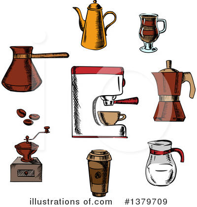 Espresso Clipart #1379709 by Vector Tradition SM