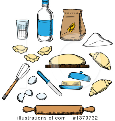Royalty-Free (RF) Food Clipart Illustration by Vector Tradition SM - Stock Sample #1379732