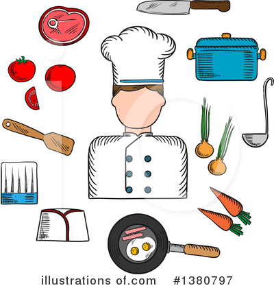 Royalty-Free (RF) Food Clipart Illustration by Vector Tradition SM - Stock Sample #1380797