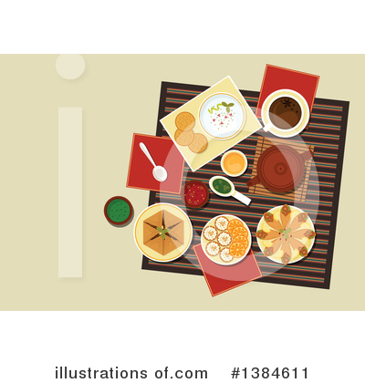 Royalty-Free (RF) Food Clipart Illustration by Vector Tradition SM - Stock Sample #1384611