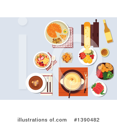 Royalty-Free (RF) Food Clipart Illustration by Vector Tradition SM - Stock Sample #1390482