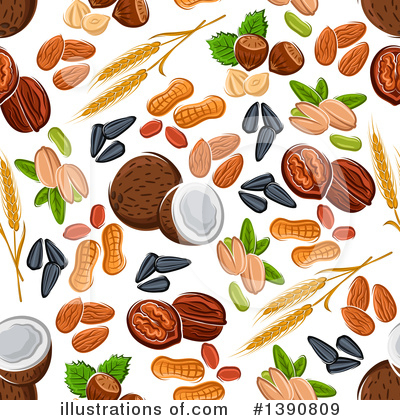 Coconut Clipart #1390809 by Vector Tradition SM