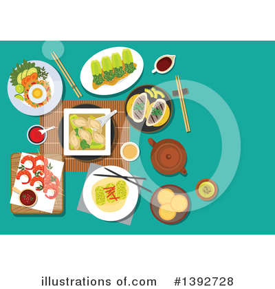 Royalty-Free (RF) Food Clipart Illustration by Vector Tradition SM - Stock Sample #1392728