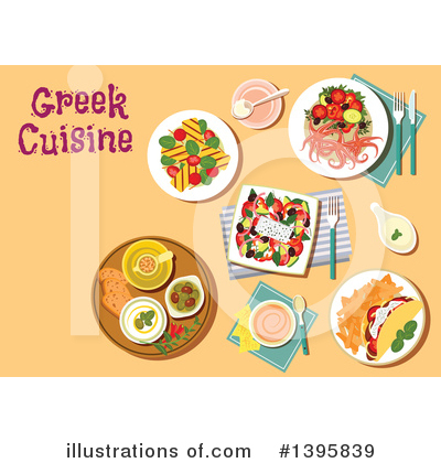 Royalty-Free (RF) Food Clipart Illustration by Vector Tradition SM - Stock Sample #1395839