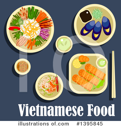 Royalty-Free (RF) Food Clipart Illustration by Vector Tradition SM - Stock Sample #1395845