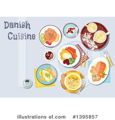 Danish Clipart #1395857 by Vector Tradition SM