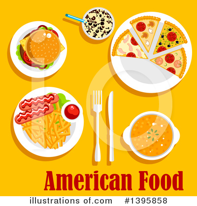 Royalty-Free (RF) Food Clipart Illustration by Vector Tradition SM - Stock Sample #1395858