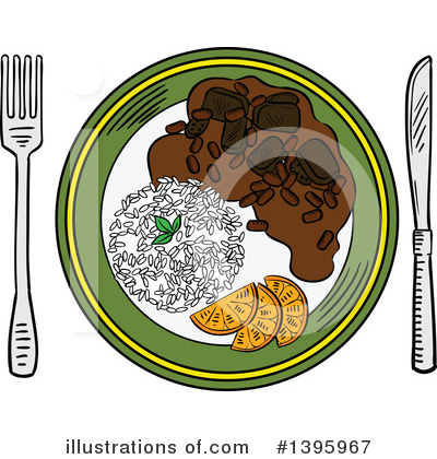 Royalty-Free (RF) Food Clipart Illustration by Vector Tradition SM - Stock Sample #1395967