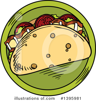 Royalty-Free (RF) Food Clipart Illustration by Vector Tradition SM - Stock Sample #1395981