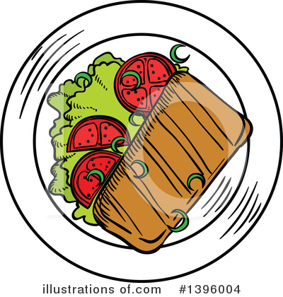 Royalty-Free (RF) Food Clipart Illustration by Vector Tradition SM - Stock Sample #1396004