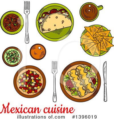 Royalty-Free (RF) Food Clipart Illustration by Vector Tradition SM - Stock Sample #1396019