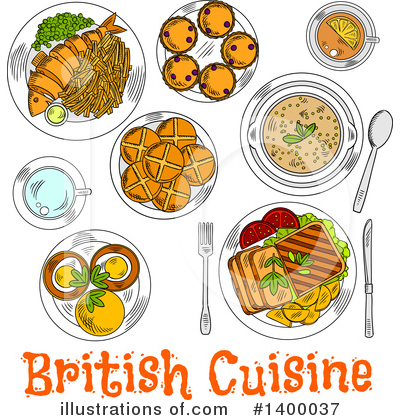 Meal Clipart #1400037 by Vector Tradition SM