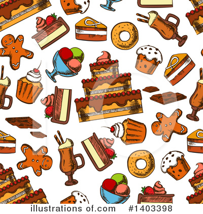 Royalty-Free (RF) Food Clipart Illustration by Vector Tradition SM - Stock Sample #1403398