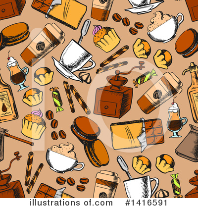 Royalty-Free (RF) Food Clipart Illustration by Vector Tradition SM - Stock Sample #1416591