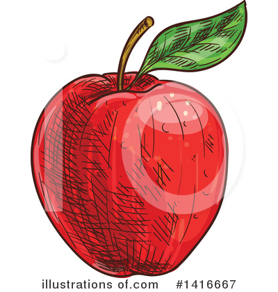 Royalty-Free (RF) Food Clipart Illustration by Vector Tradition SM - Stock Sample #1416667