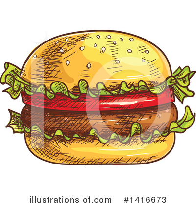 Royalty-Free (RF) Food Clipart Illustration by Vector Tradition SM - Stock Sample #1416673