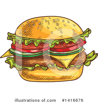 Royalty-Free (RF) Food Clipart Illustration by Vector Tradition SM - Stock Sample #1416676