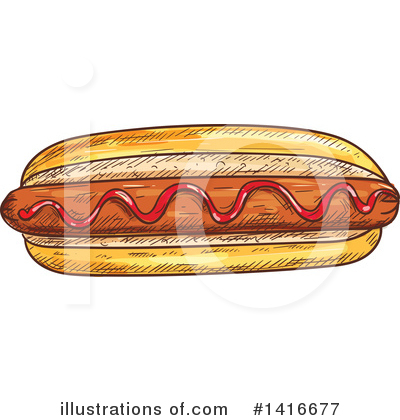 Royalty-Free (RF) Food Clipart Illustration by Vector Tradition SM - Stock Sample #1416677