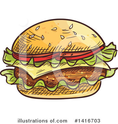 Royalty-Free (RF) Food Clipart Illustration by Vector Tradition SM - Stock Sample #1416703