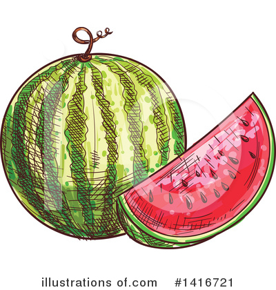 Royalty-Free (RF) Food Clipart Illustration by Vector Tradition SM - Stock Sample #1416721