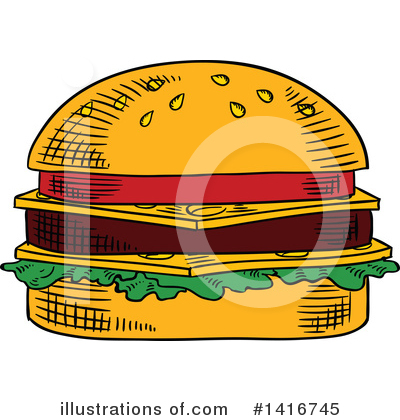 Royalty-Free (RF) Food Clipart Illustration by Vector Tradition SM - Stock Sample #1416745