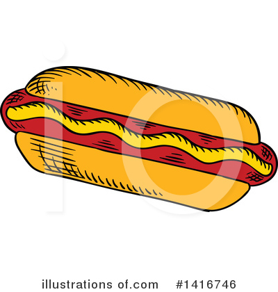 Royalty-Free (RF) Food Clipart Illustration by Vector Tradition SM - Stock Sample #1416746