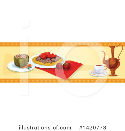 Royalty-Free (RF) Food Clipart Illustration by Vector Tradition SM - Stock Sample #1420778