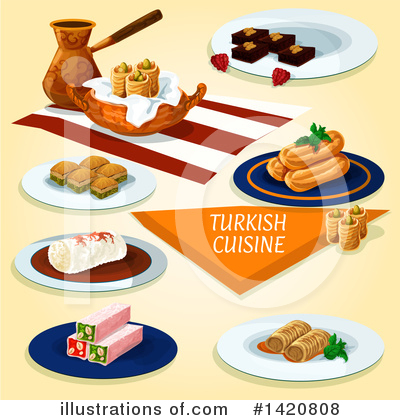 Royalty-Free (RF) Food Clipart Illustration by Vector Tradition SM - Stock Sample #1420808