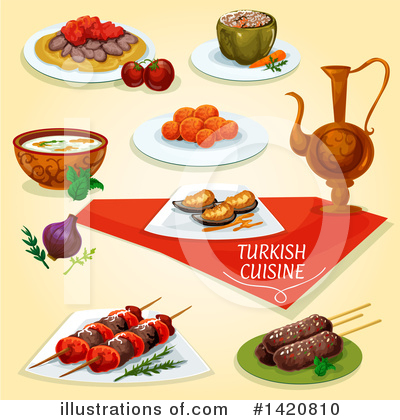 Royalty-Free (RF) Food Clipart Illustration by Vector Tradition SM - Stock Sample #1420810