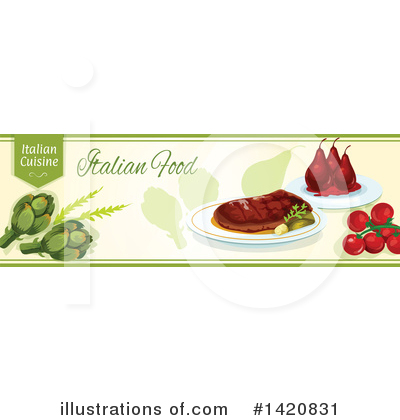 Royalty-Free (RF) Food Clipart Illustration by Vector Tradition SM - Stock Sample #1420831